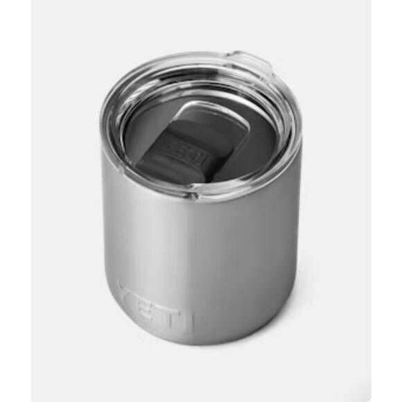 Yeti Rambler® 10 oz Stackable Lowball WITH MAGSLIDER™ LID Black New! - Picture 3 of 5